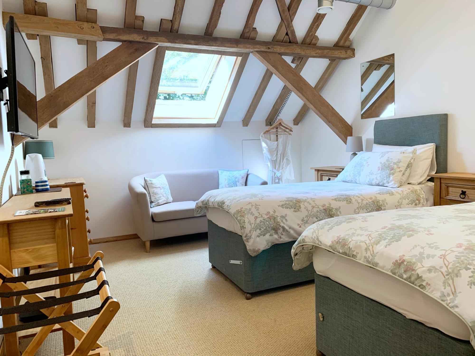 South Park Farm Barn Bed and Breakfast Andover Kamer foto